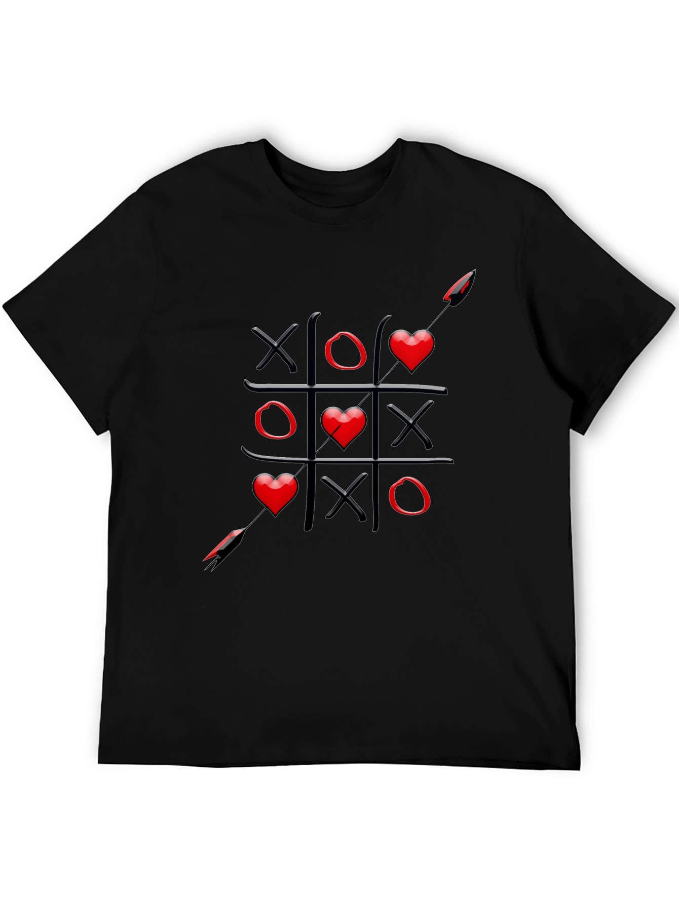 Tic-Tac-Toe Love Wins T-Shirt