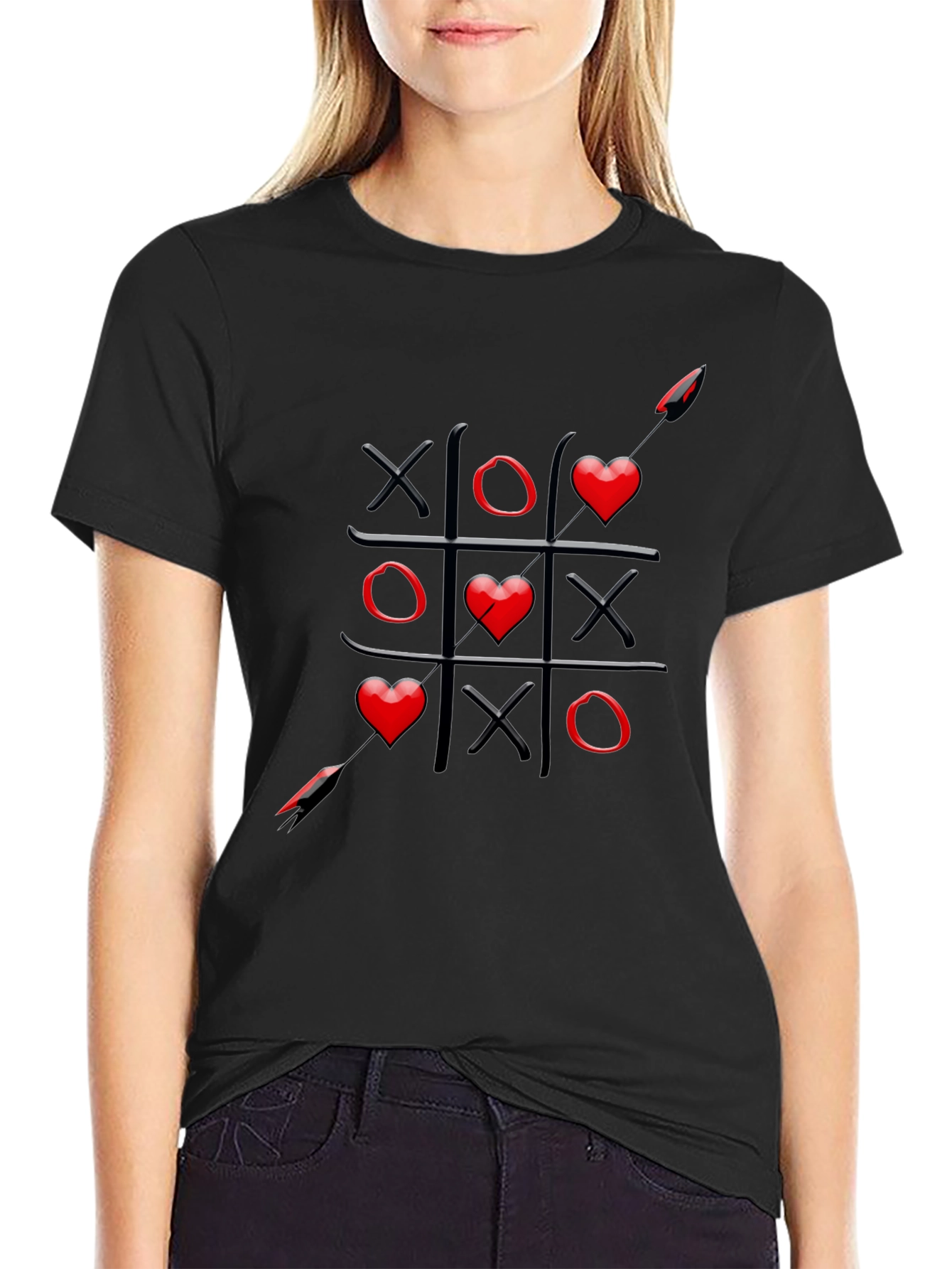 Tic-Tac-Toe Love Wins T-Shirt