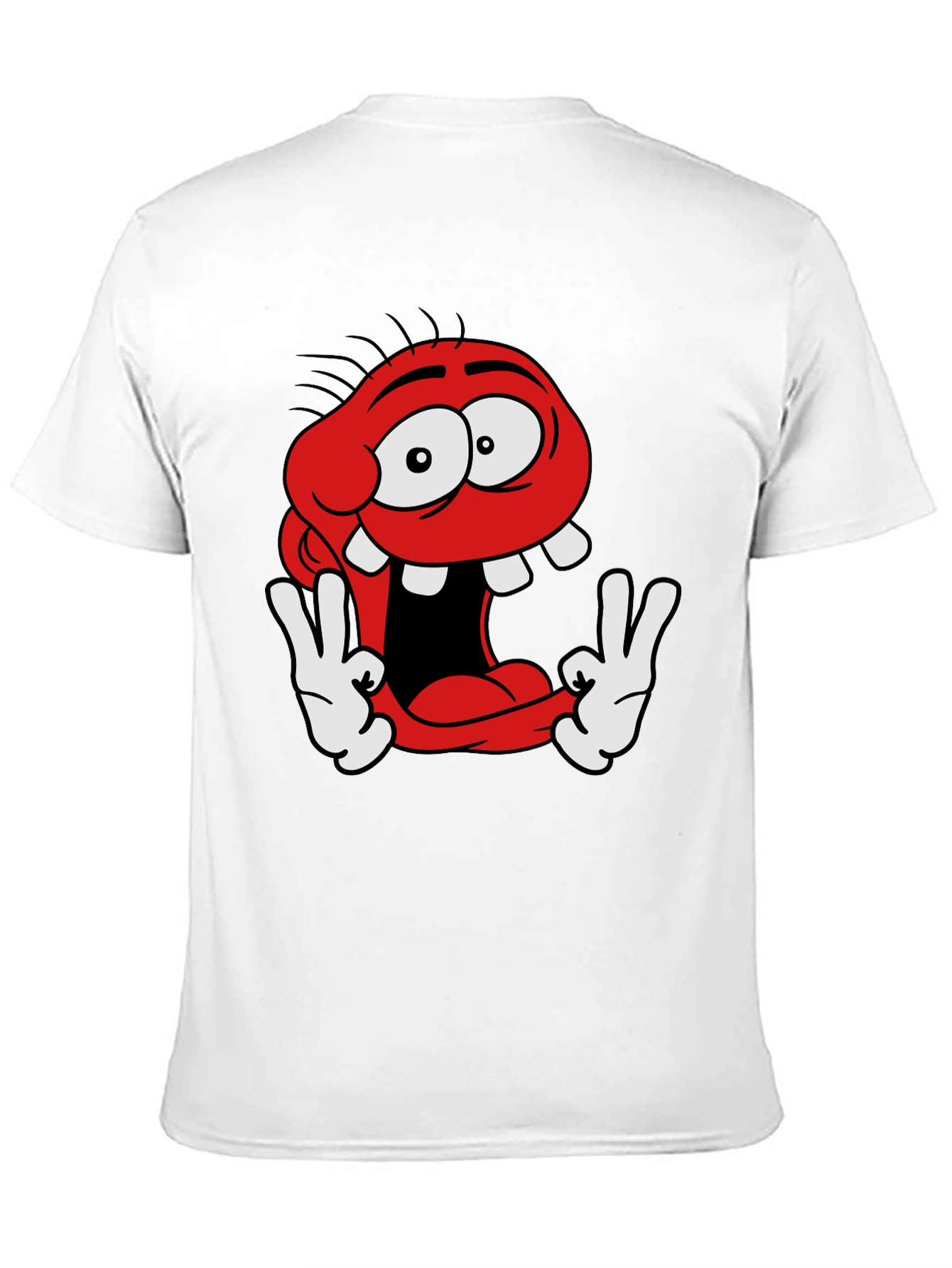 Funny Cartoon Character Graphic Tee