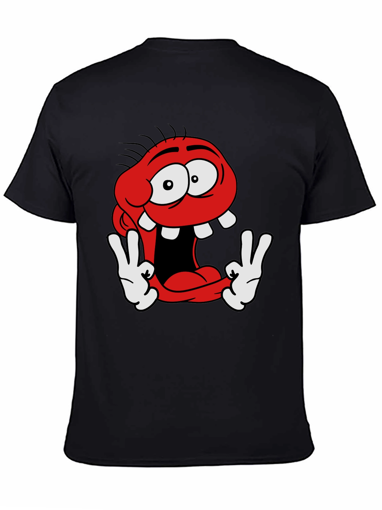 Funny Cartoon Character Graphic Tee
