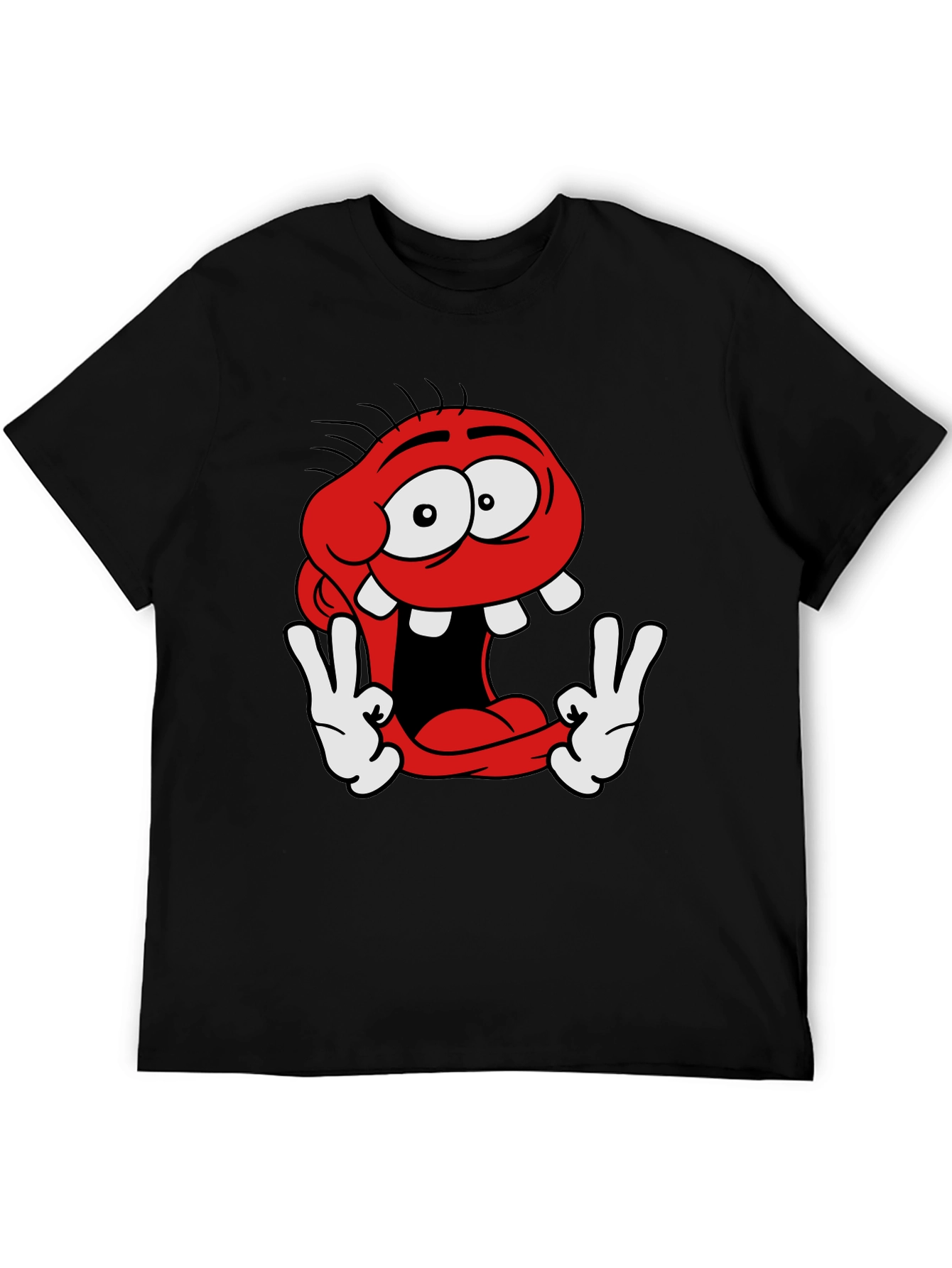 Funny Cartoon Character Graphic Tee
