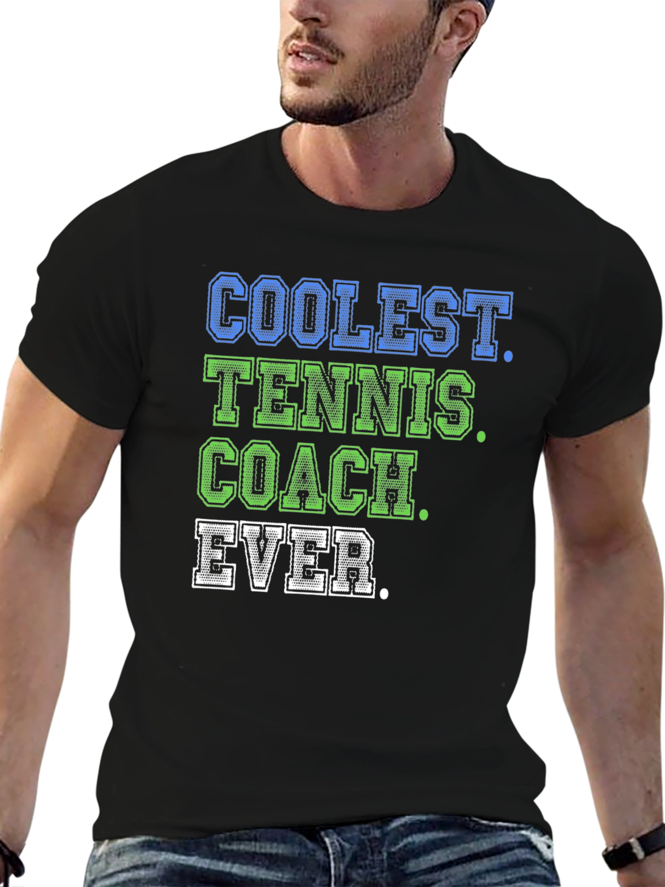Coolest Tennis Coach Ever Graphic Tee