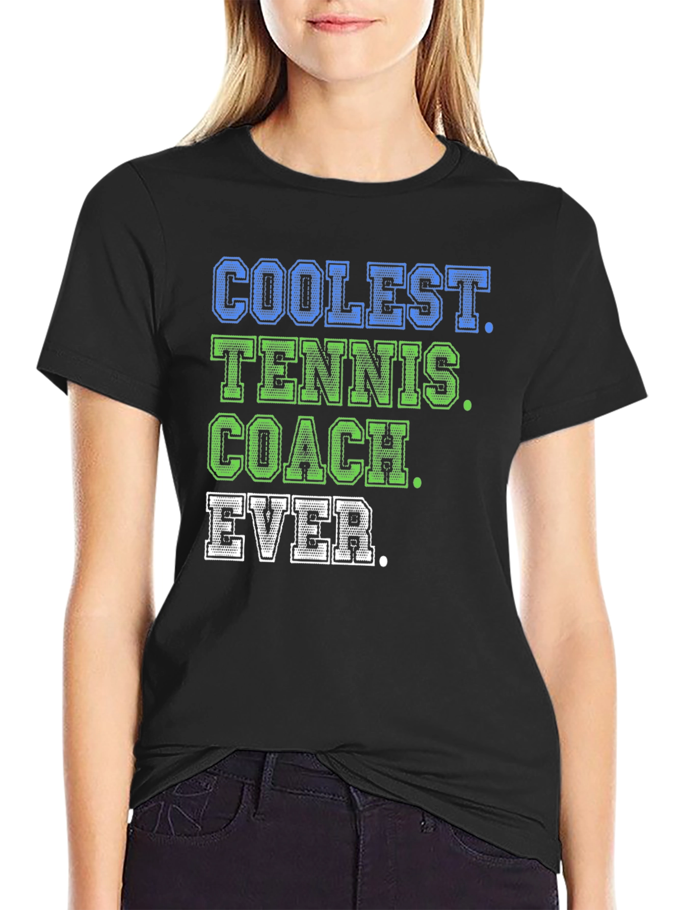 Coolest Tennis Coach Ever Graphic Tee