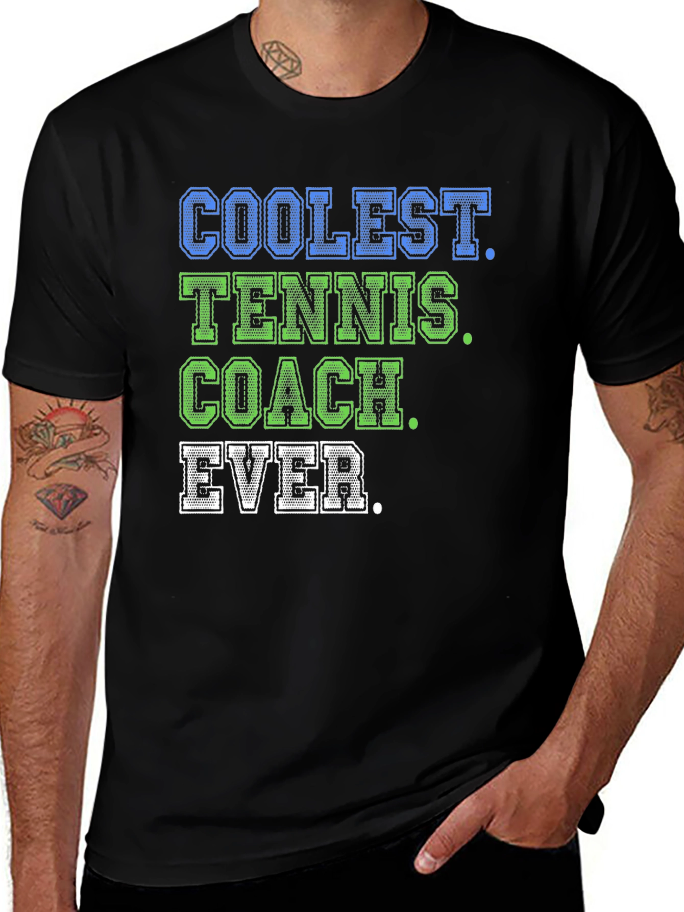 Coolest Tennis Coach Ever Graphic Tee