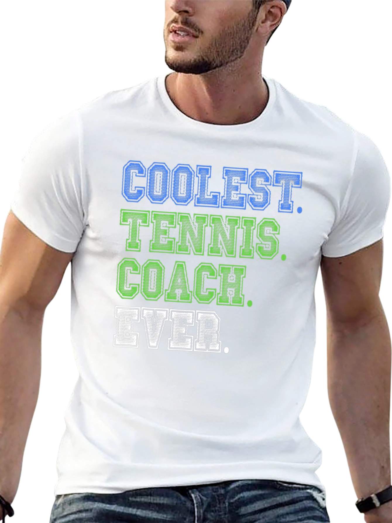 Coolest Tennis Coach Ever Graphic Tee
