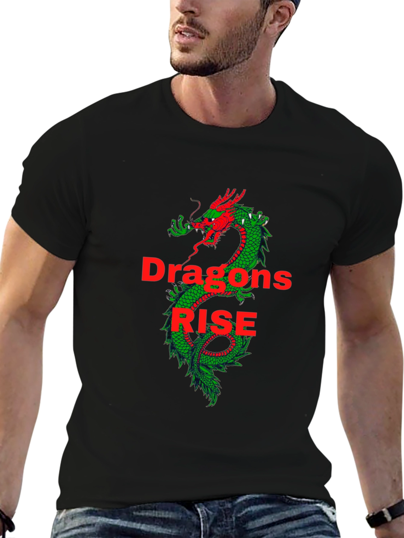 Dragons Rise Black T-Shirt
