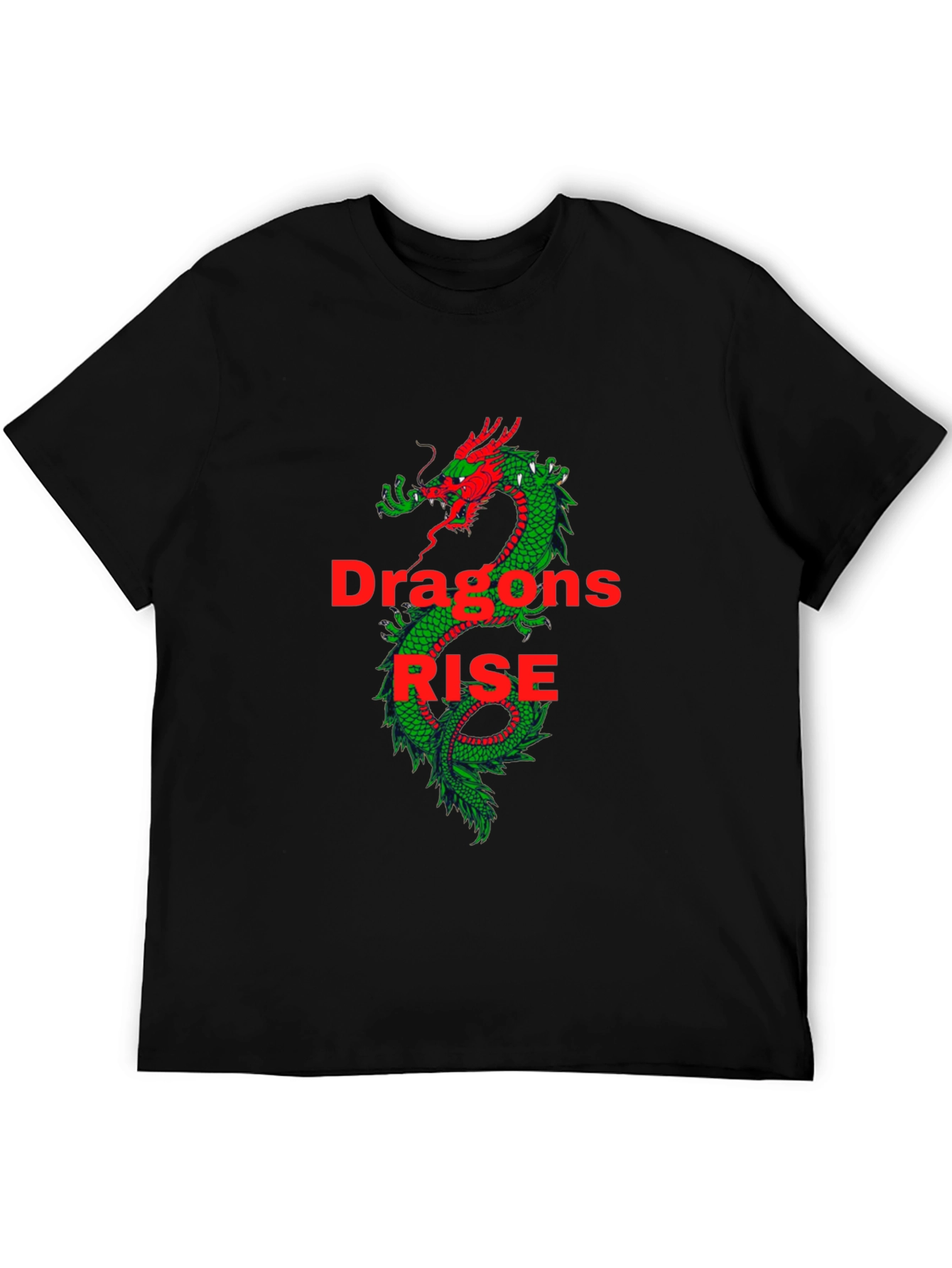 Dragons Rise Black T-Shirt