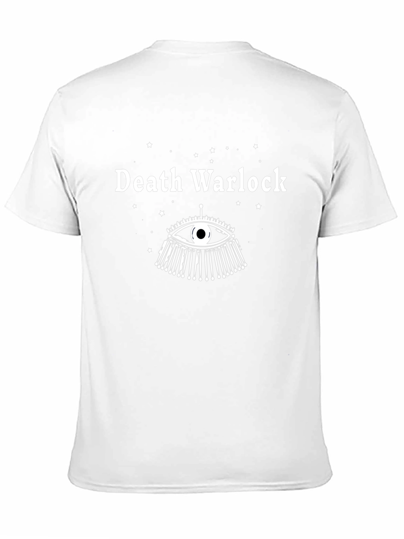 Death Warlock Graphic T-Shirt - Black Cotton Tee