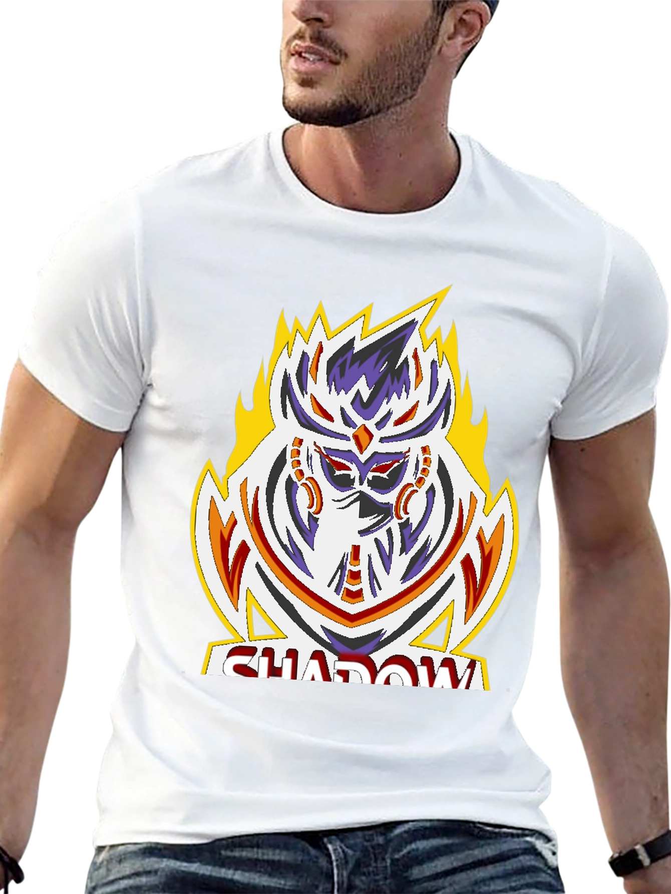 Shadow Graphic Tee - Unique Design Premium Quality