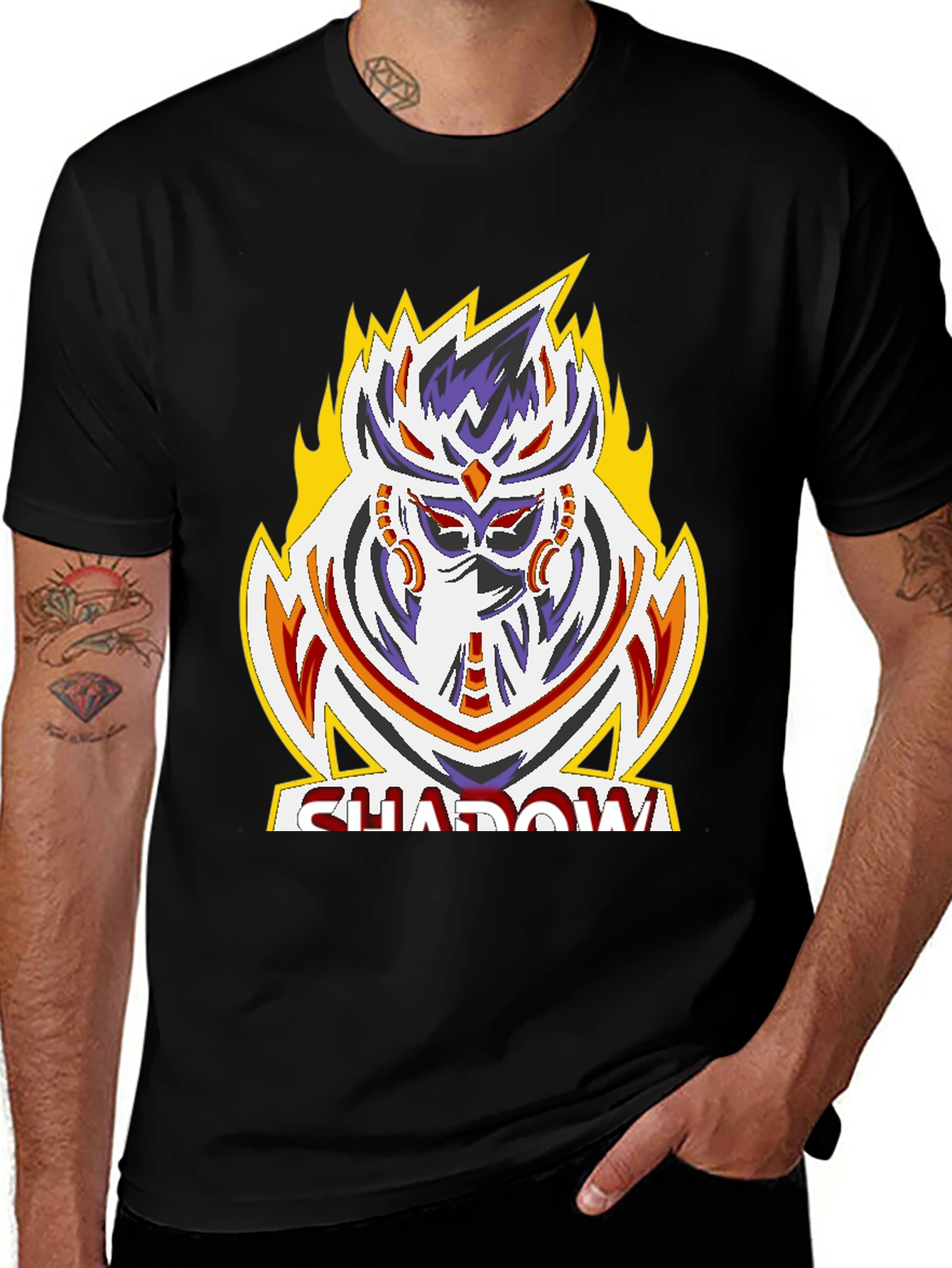 Shadow Graphic Tee - Unique Design Premium Quality