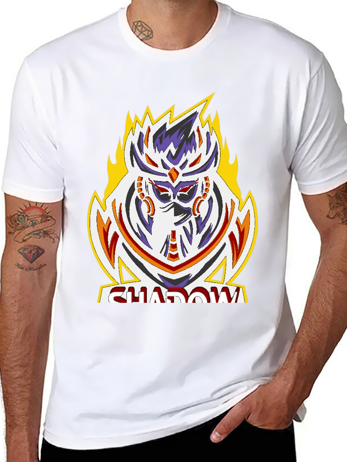 Shadow Graphic Tee - Unique Design Premium Quality