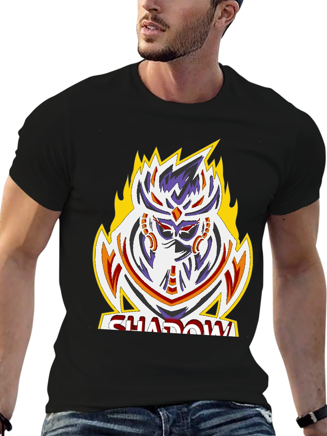 Shadow Graphic Tee - Unique Design Premium Quality