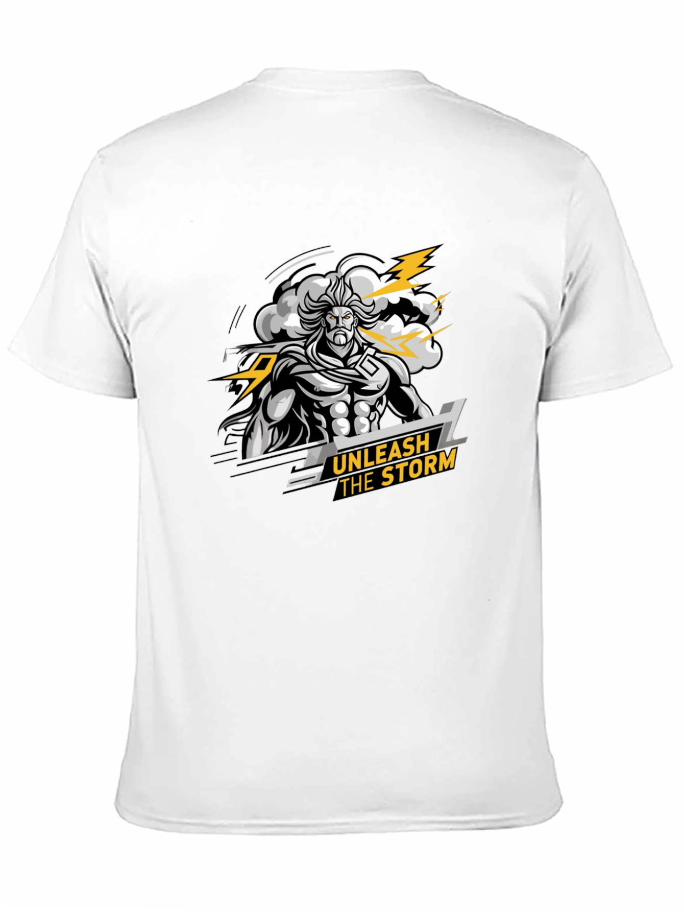Unleash The Storm Graphic Print T-Shirt