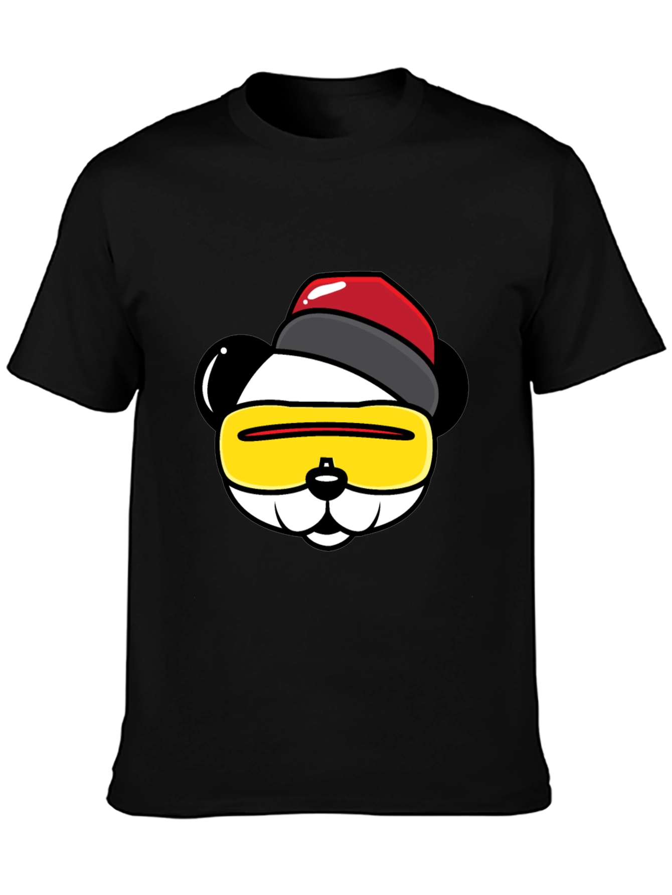Cool Panda Graphic T-Shirt