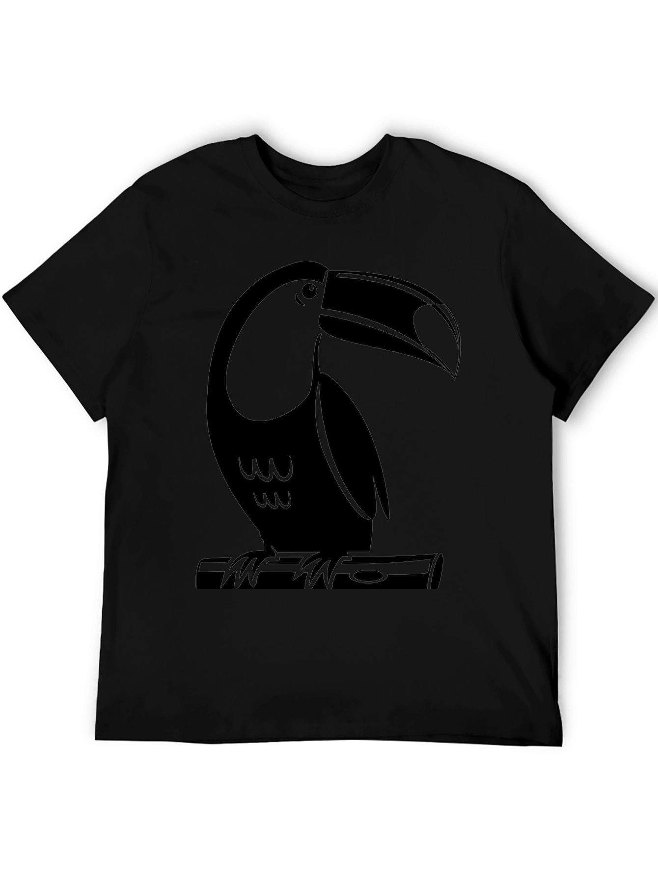 Toucan Graphic T-Shirt - Black