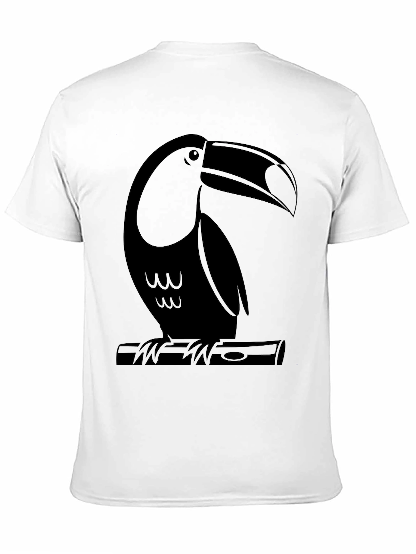 Toucan Graphic T-Shirt - Black