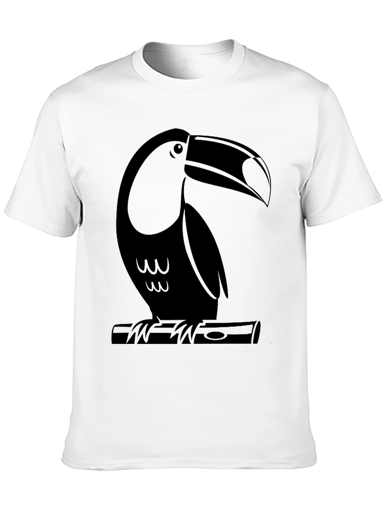 Toucan Graphic T-Shirt - Black