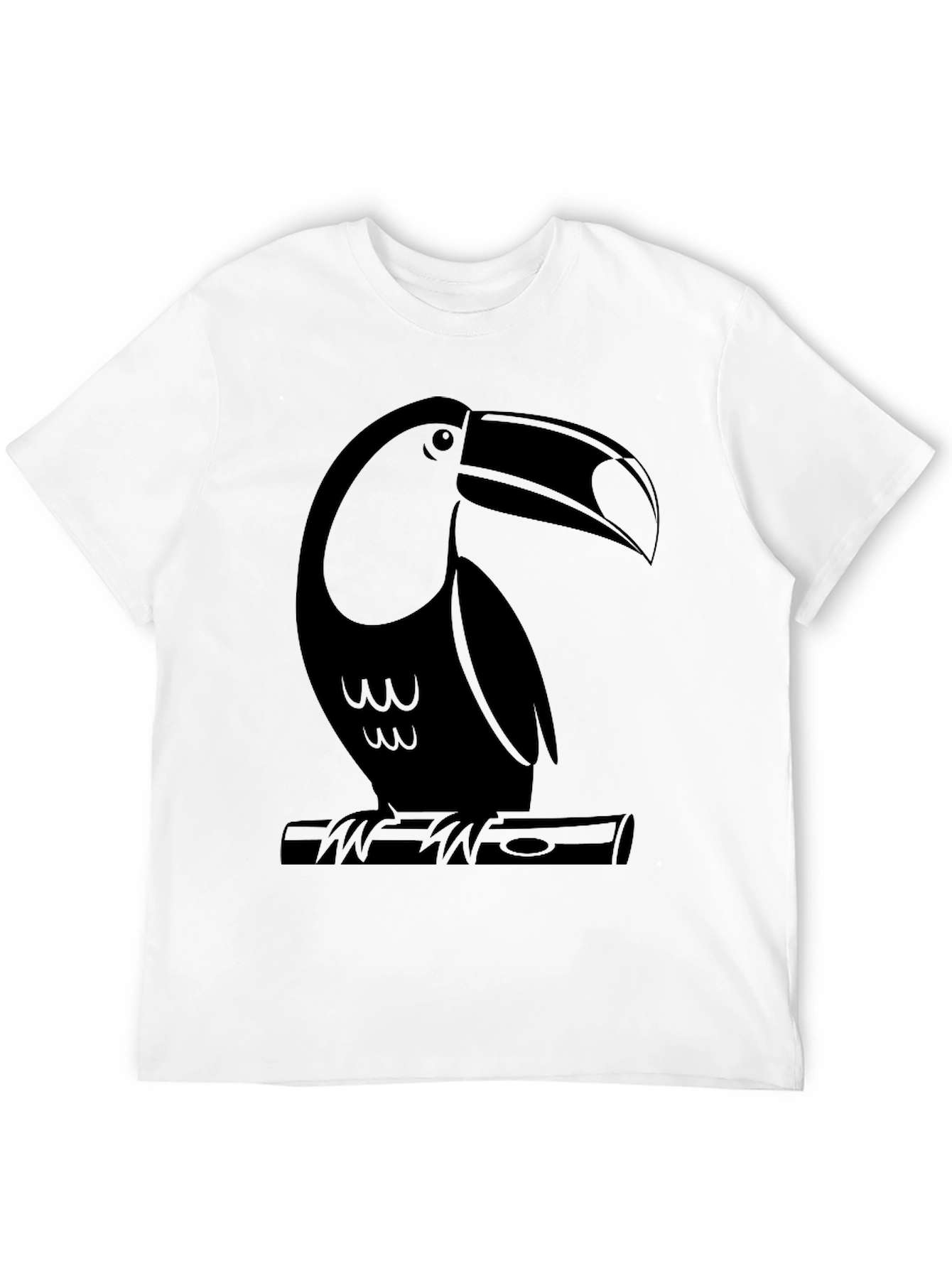 Toucan Graphic T-Shirt - Black