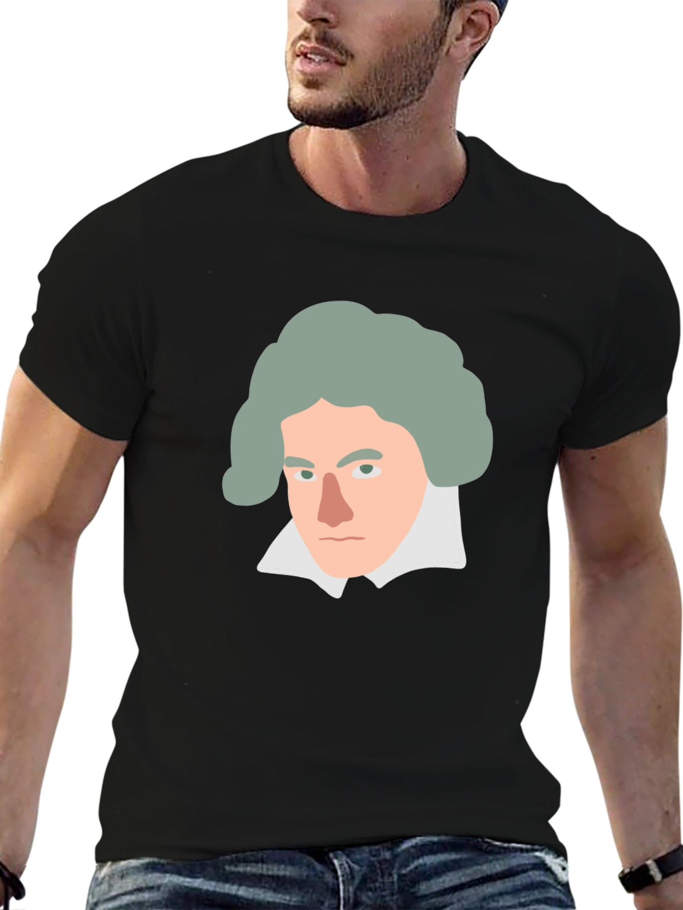 Beethoven Graphic Tee - Classic Composer Shirt