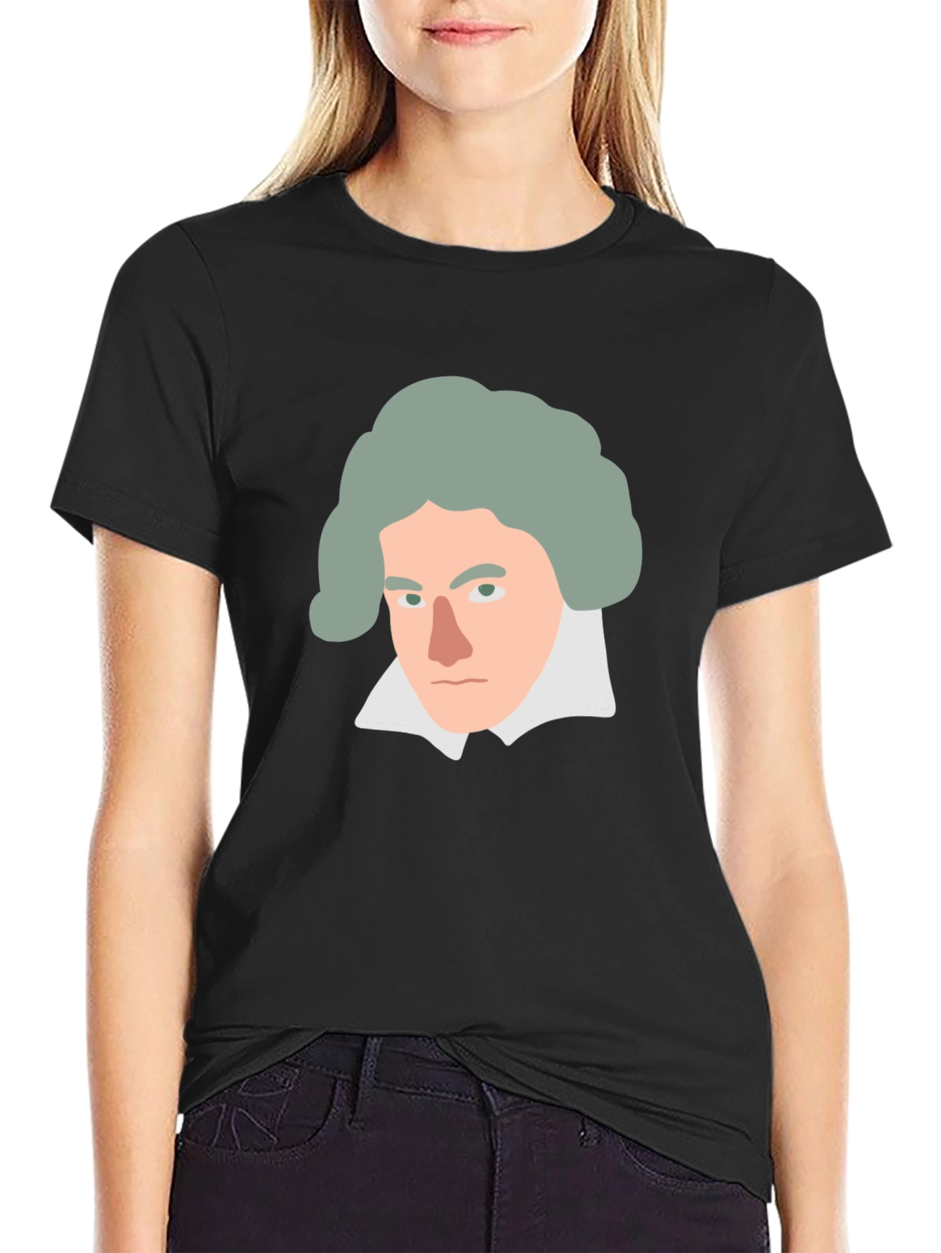 Beethoven Graphic Tee - Classic Composer Shirt