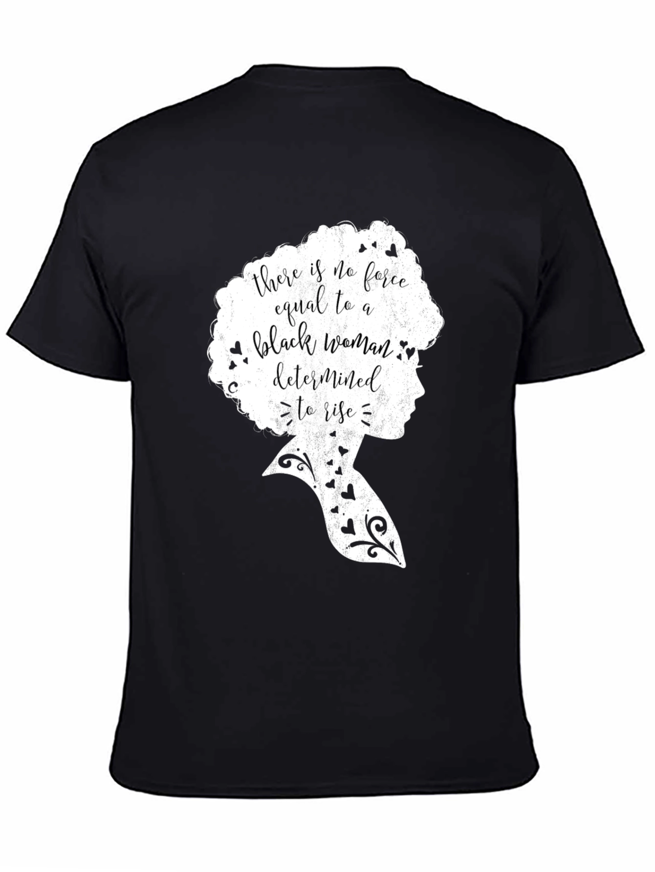 Black Woman Determined T-Shirt