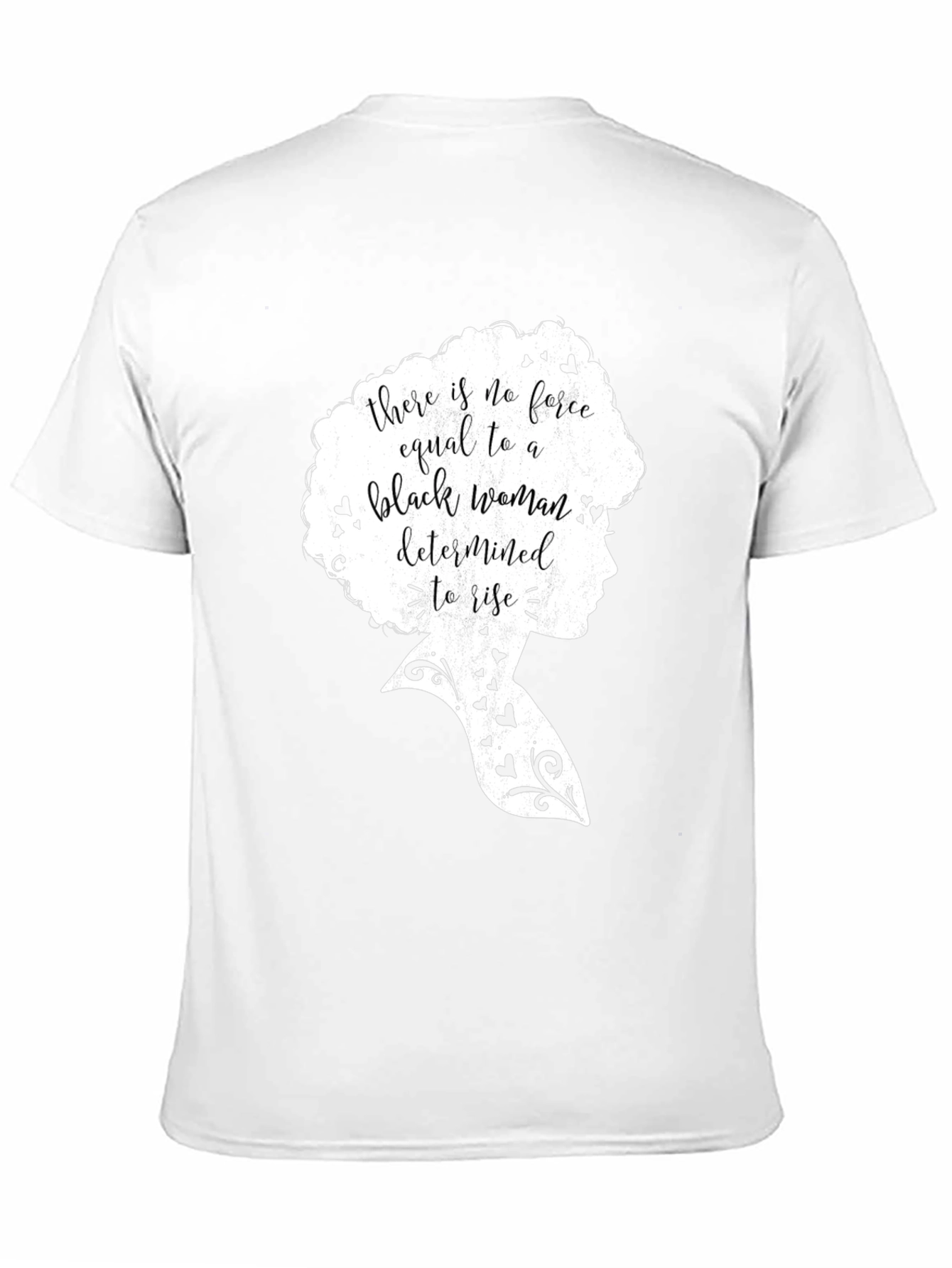 Black Woman Determined T-Shirt