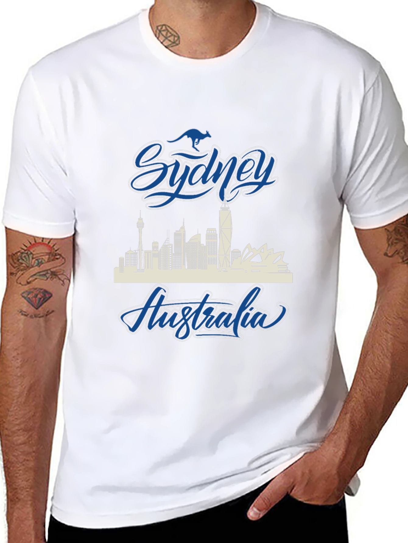 Sydney Australia Skyline Graphic T-Shirt