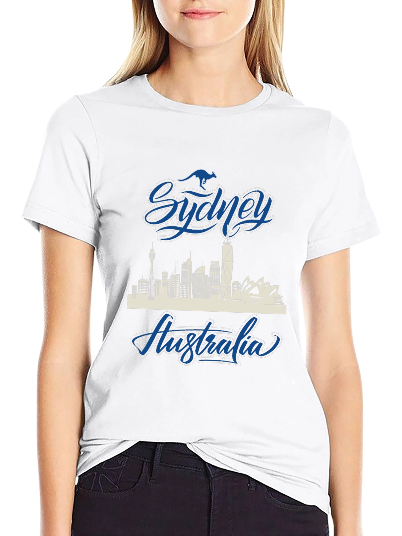 Sydney Australia Skyline Graphic T-Shirt