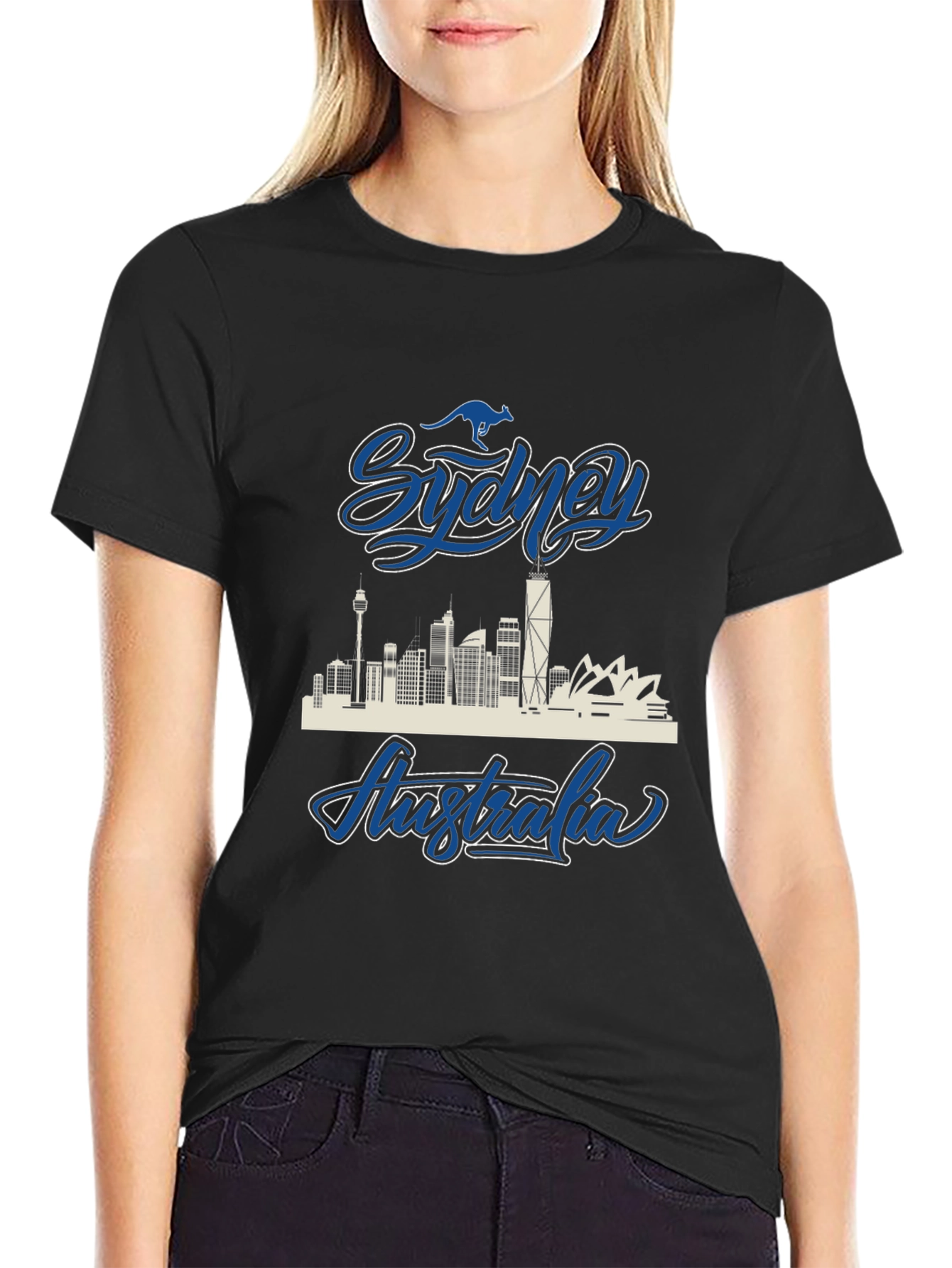 Sydney Australia Skyline Graphic T-Shirt
