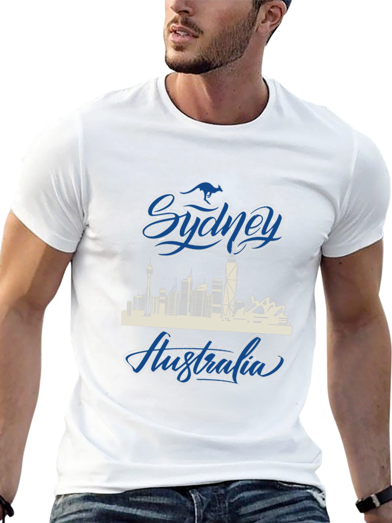Sydney Australia Skyline Graphic T-Shirt