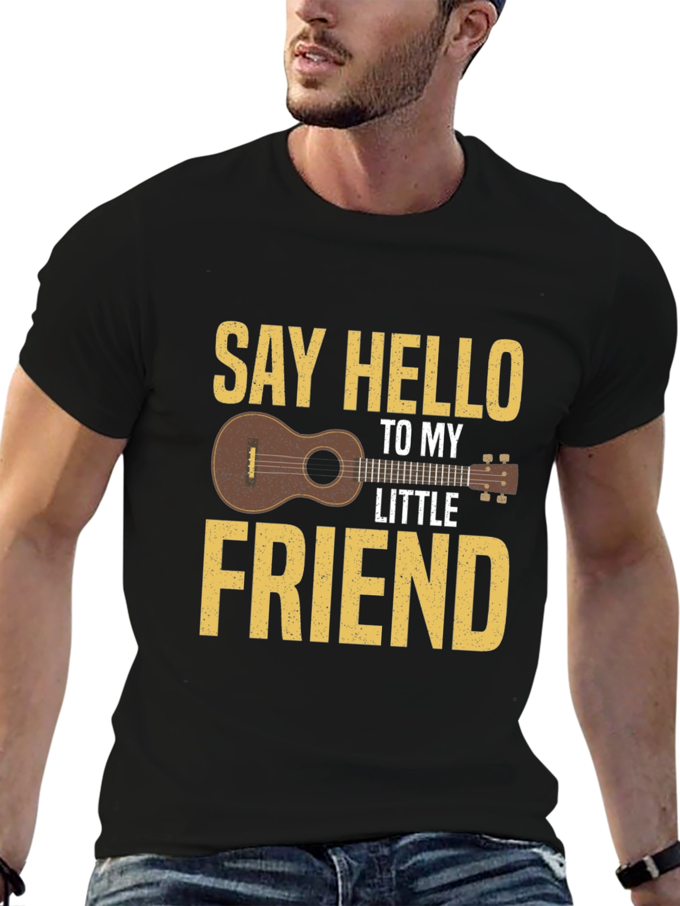 Say Hello To My Little Friend T-Shirt Ukulele