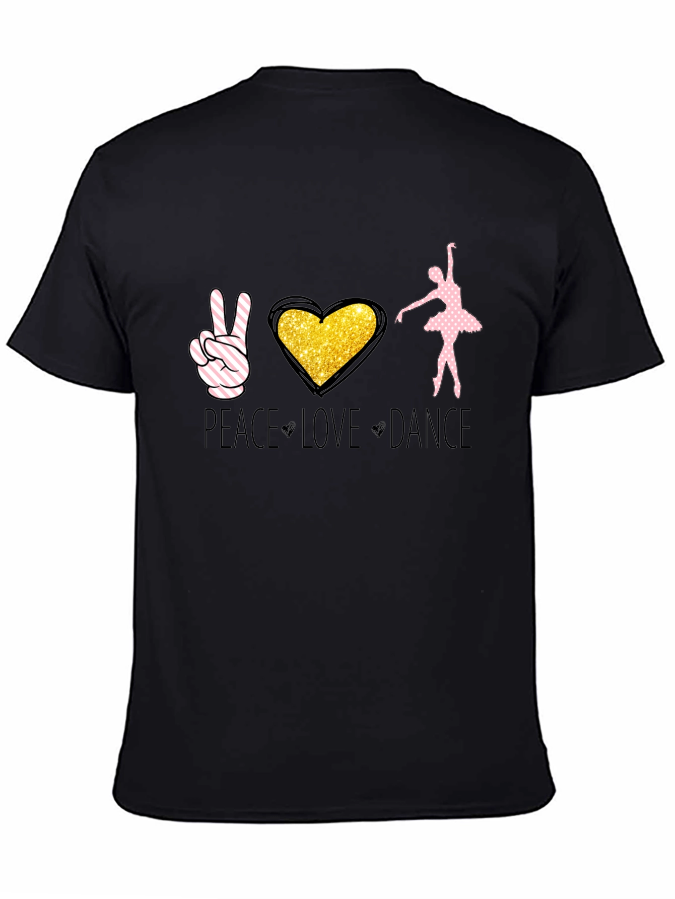 Peace Love Dance Graphic Tee