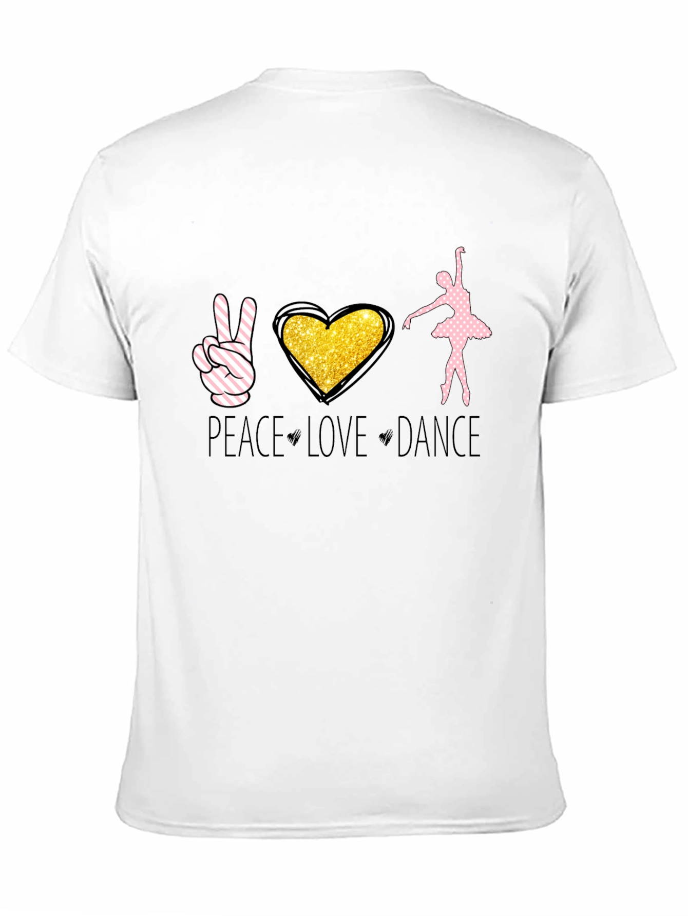 Peace Love Dance Graphic Tee