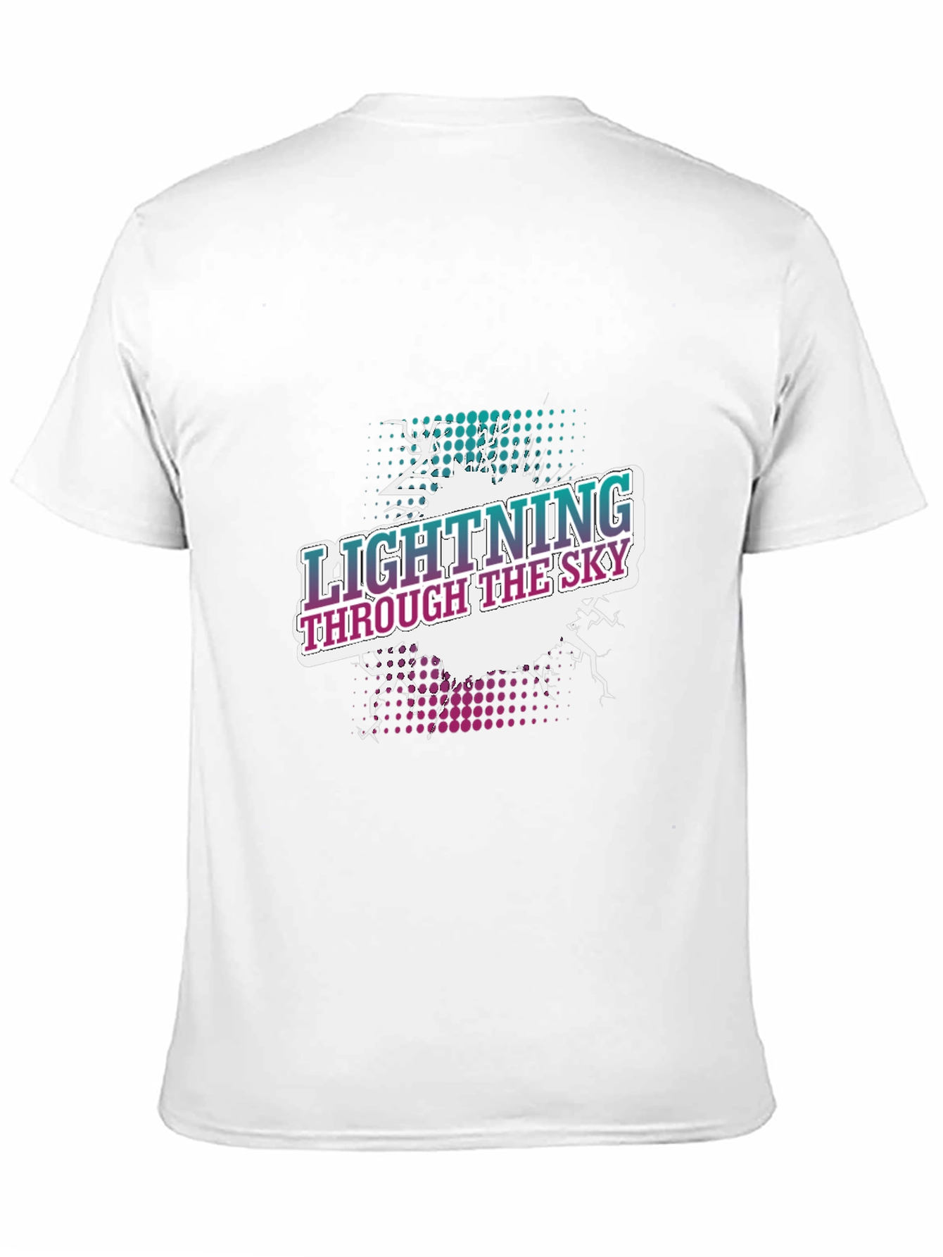 Lightning Through the Sky Graphic Tee - Black