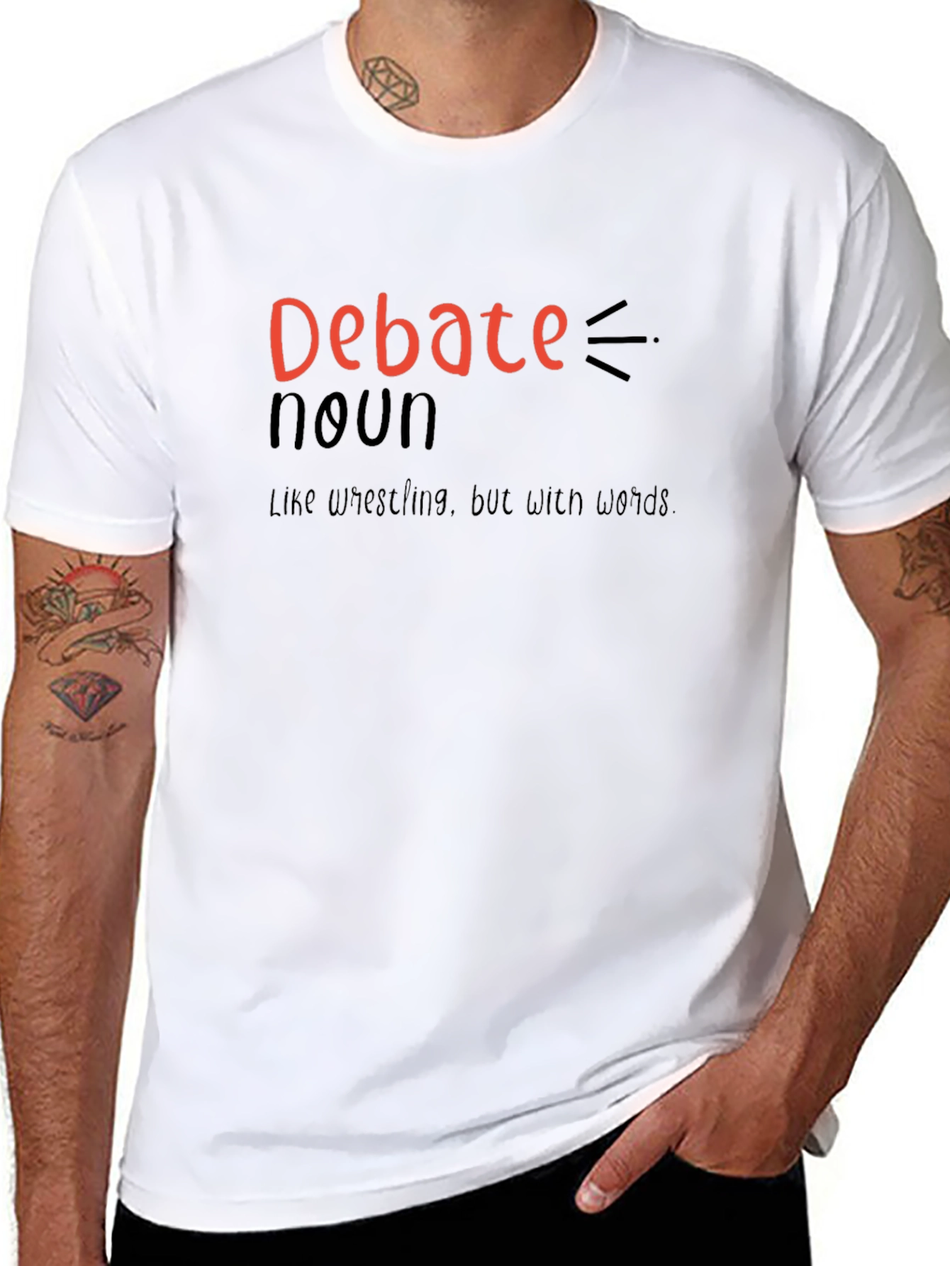 Debate Noun T-Shirt - Funny Wordplay
