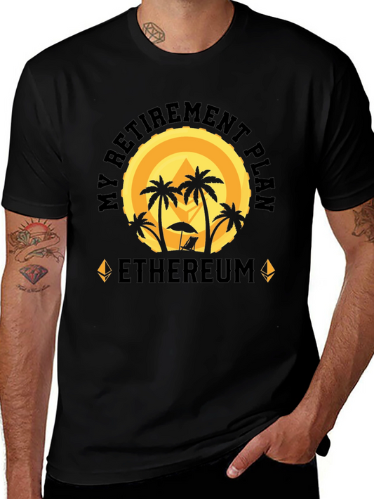 Ethereum Retirement Plan Graphic T-Shirt