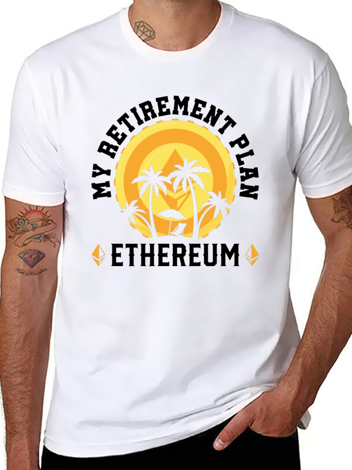 Ethereum Retirement Plan Graphic T-Shirt