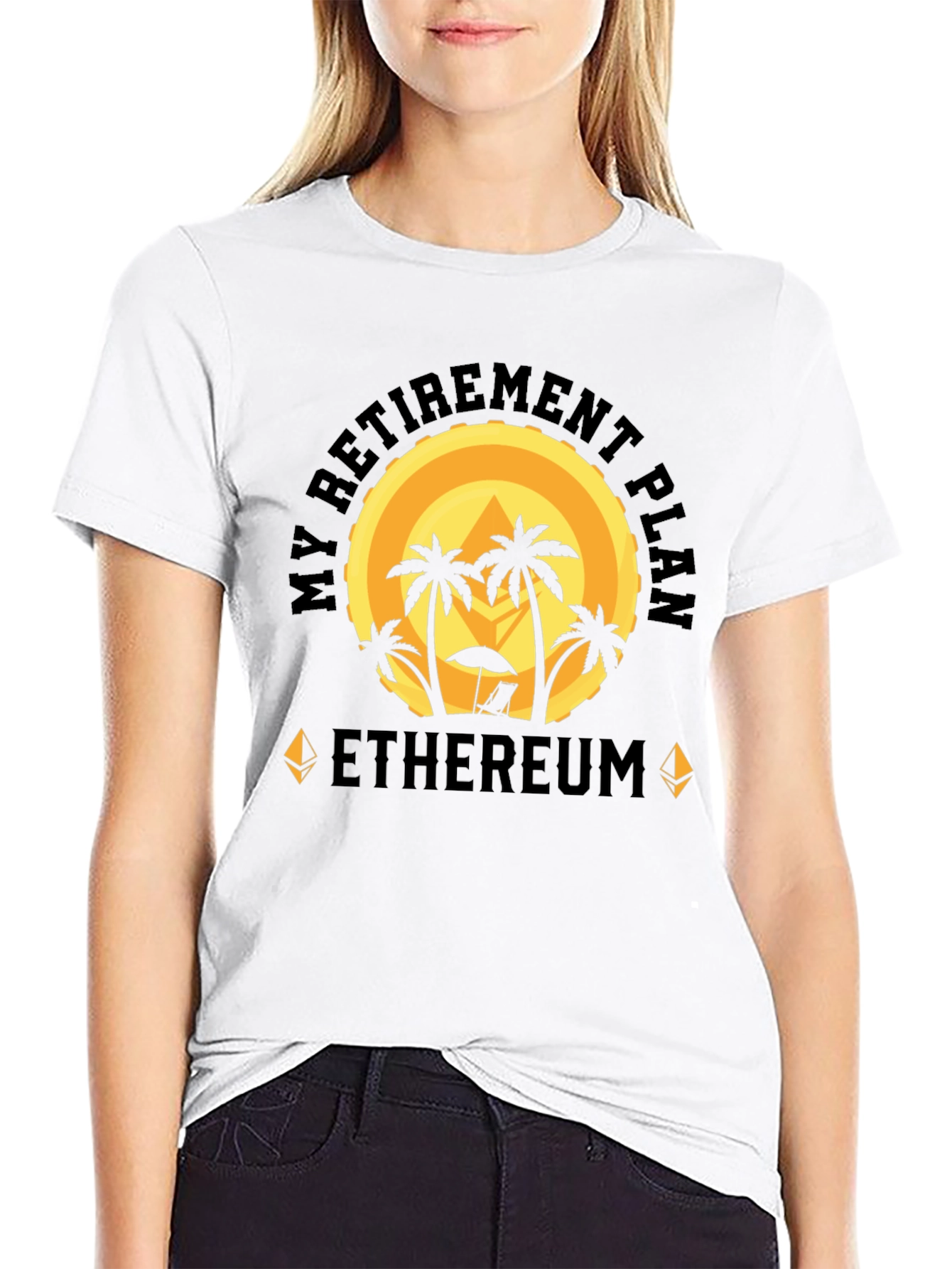 Ethereum Retirement Plan Graphic T-Shirt