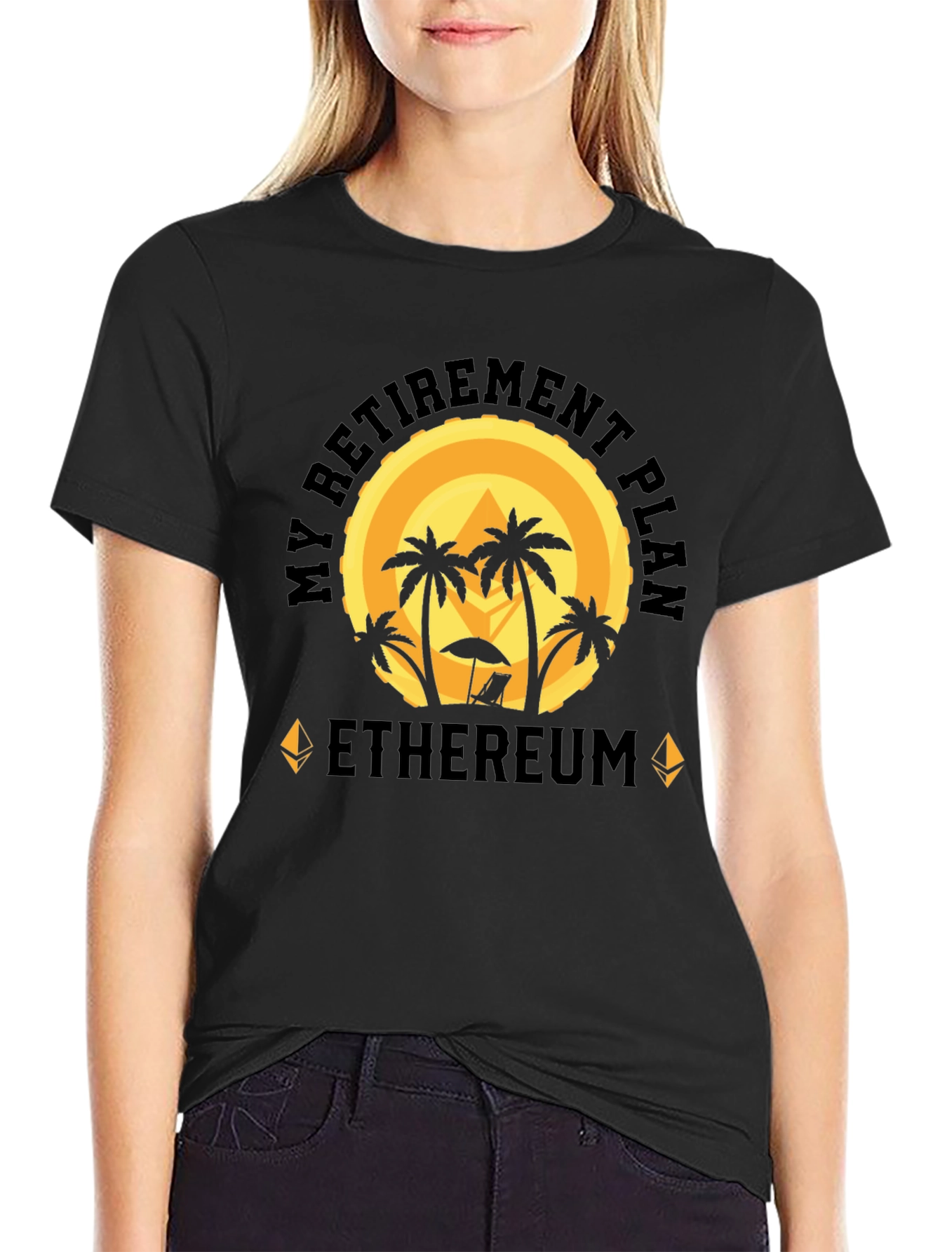 Ethereum Retirement Plan Graphic T-Shirt