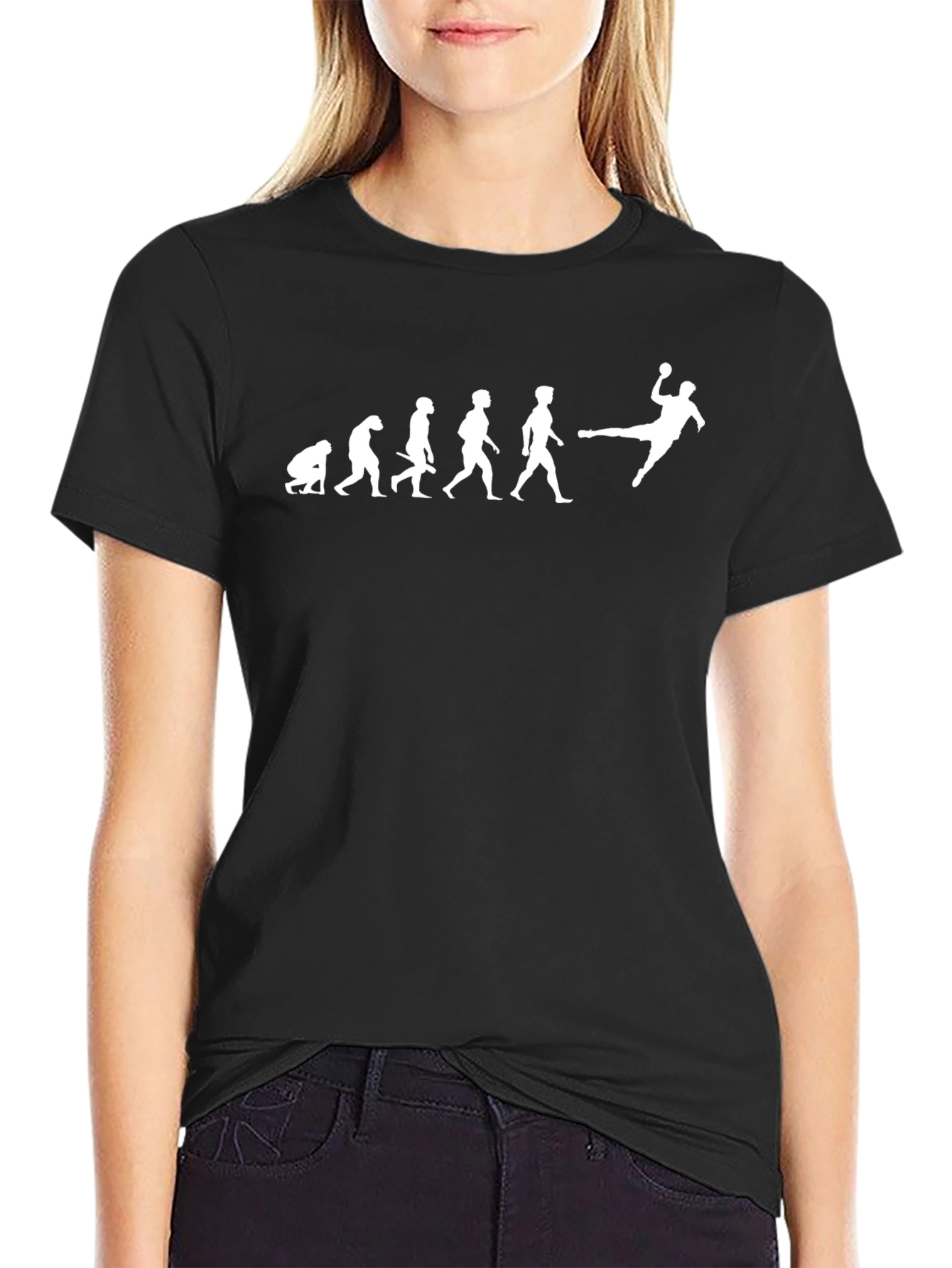 Handball Evolution T-Shirt - Funny Sport Tee