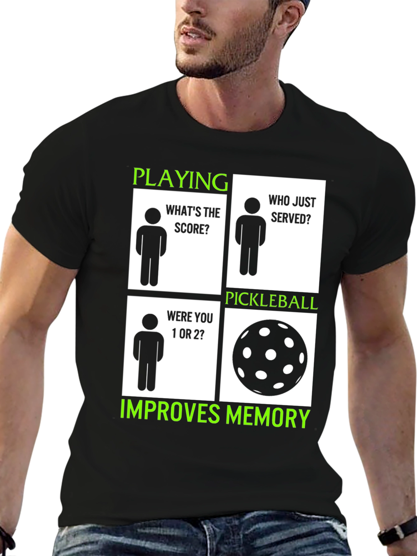 Pickleball Improves Memory T-Shirt