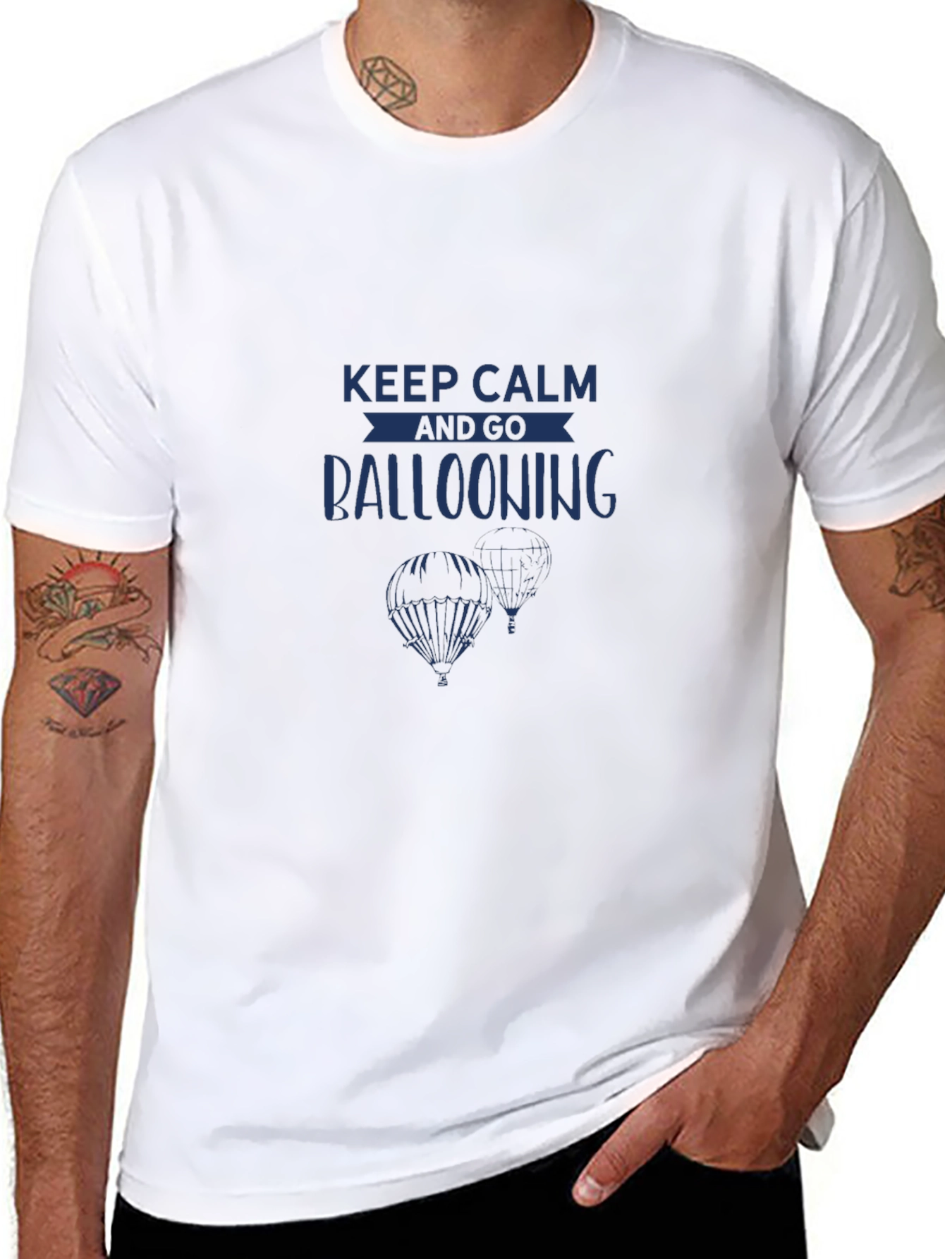 Keep Calm and Go Ballooning T-Shirt