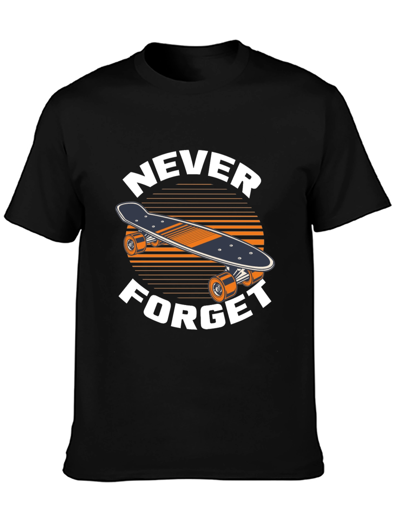 Never Forget Skateboard T-Shirt