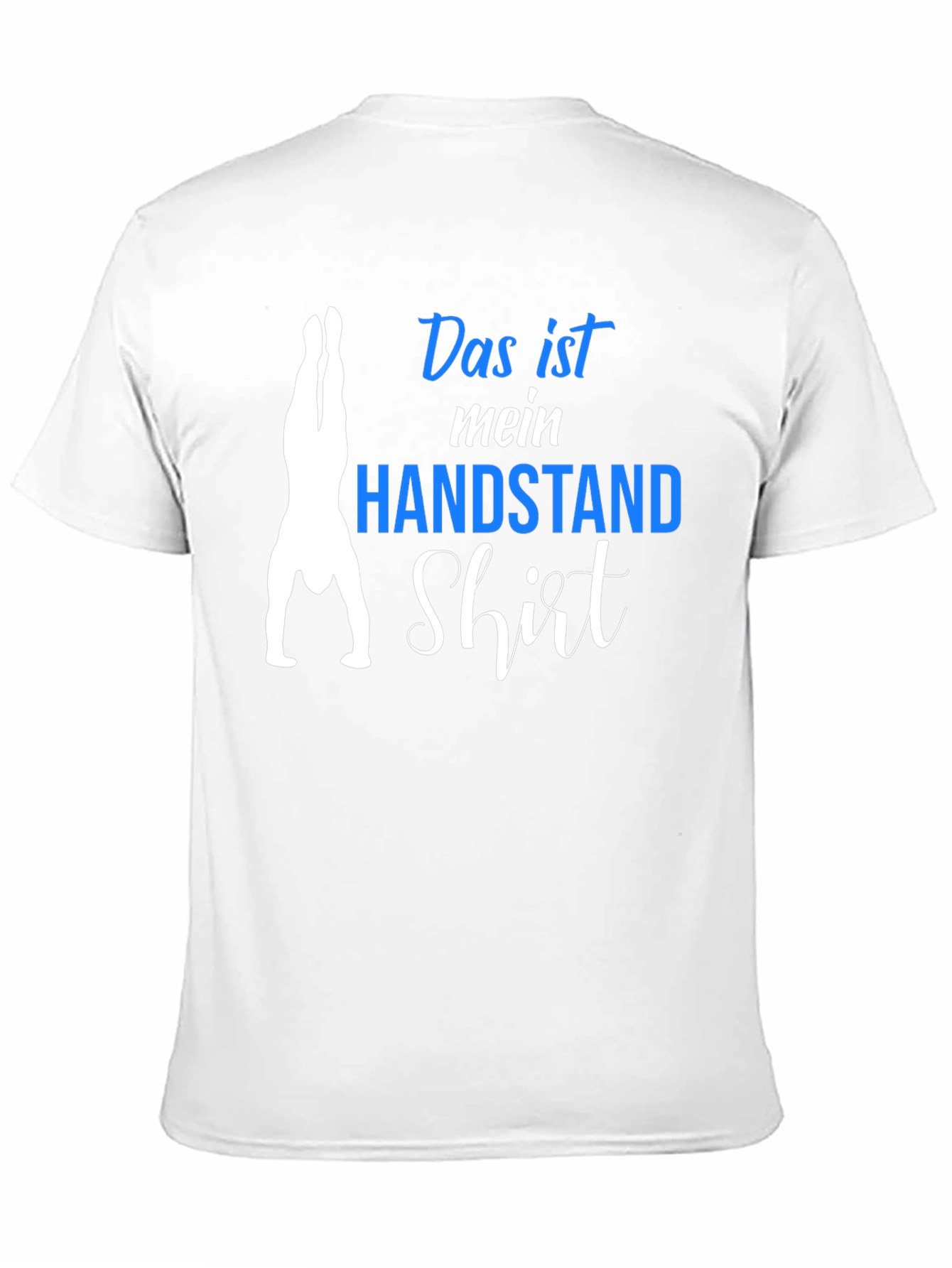 Handstand Shirt - Mens Black Graphic Tee