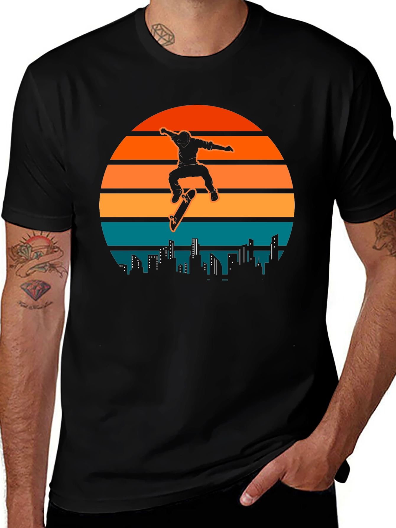 Skater Sunset T-Shirt