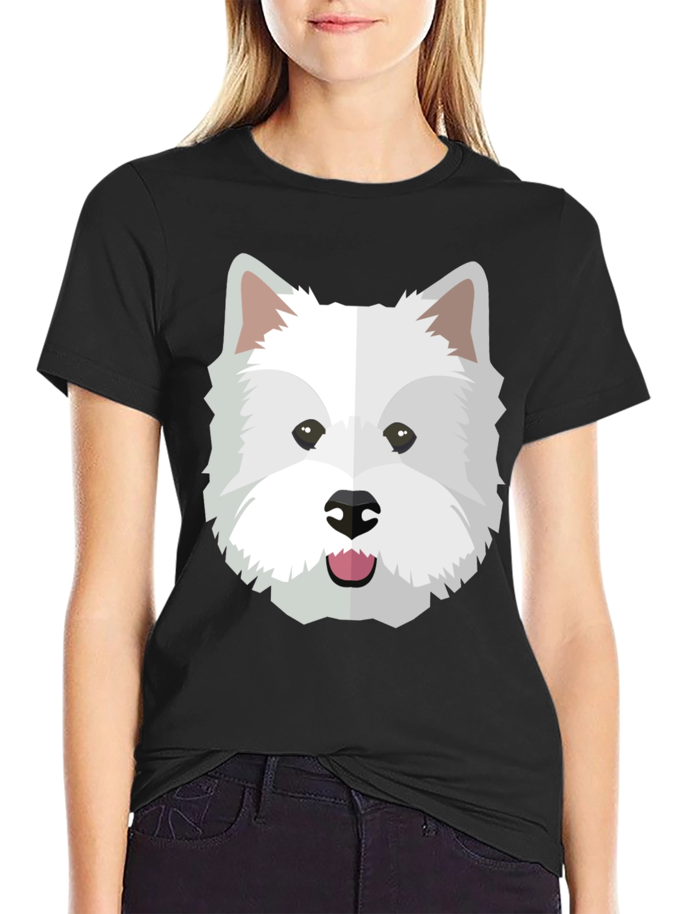 Westie Dog Graphic Tee - Cute Dog Lover T-Shirt