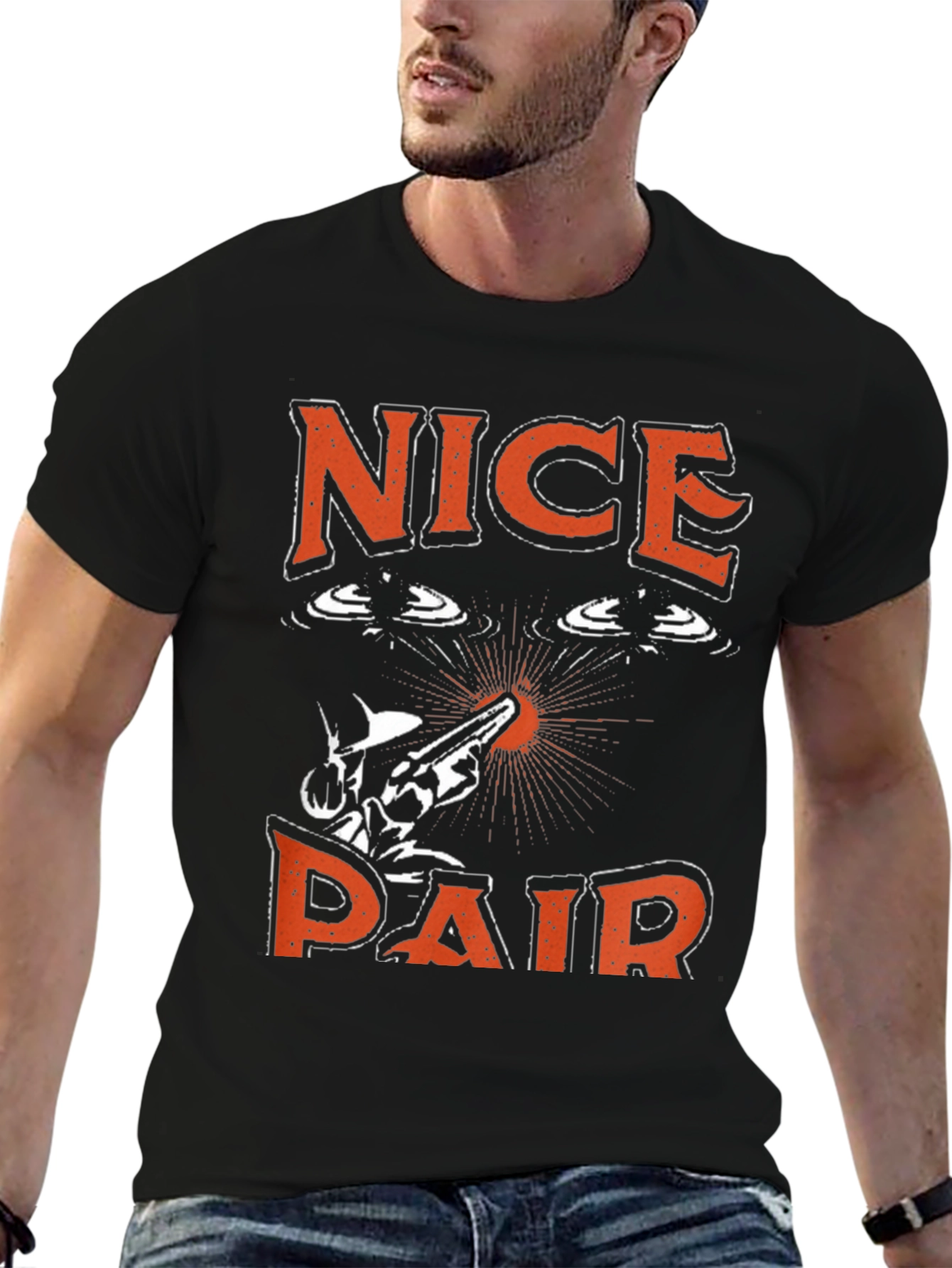 Nice Pair T-Shirt - Funny Fishing Graphic Tee
