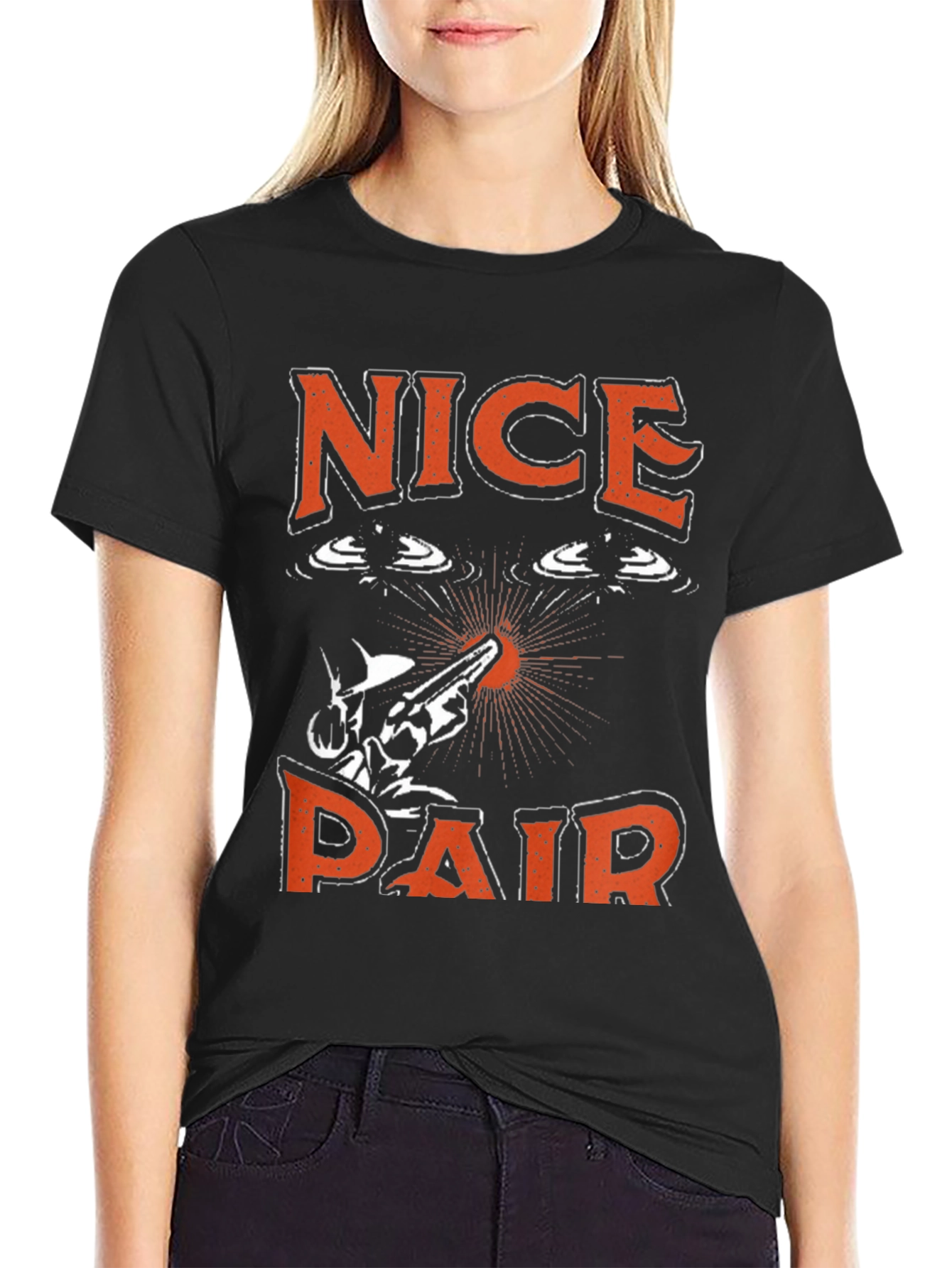 Nice Pair T-Shirt - Funny Fishing Graphic Tee