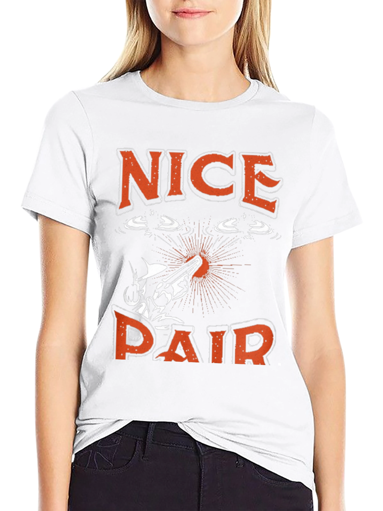 Nice Pair T-Shirt - Funny Fishing Graphic Tee