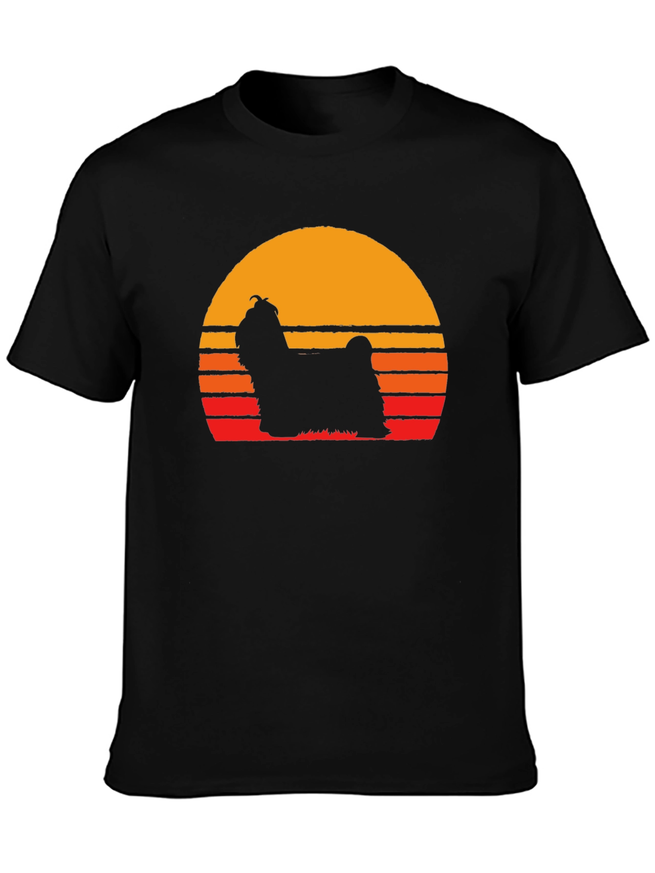 Retro Dog Silhouette T-Shirt